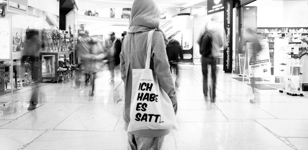 ICH HABE ES SATT! Foto by Lukas Jakob Löcker
