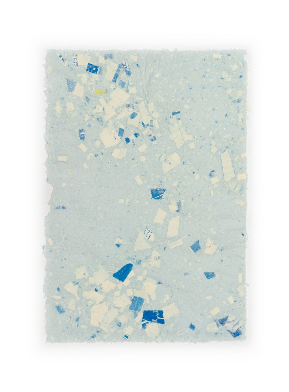 Danube Paper (scooping paper with paper left-overs and Danube water)